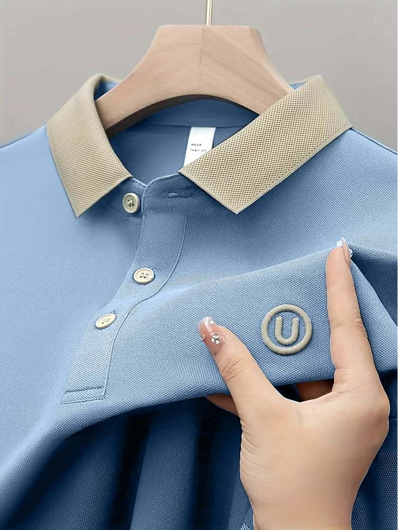 Lymio Polo T Shirt for Men || Men Casual T-Shirt || Polo Available in Combo Pack of 2 (Polo-44-47-Black-Blue-2XL) - Image 3