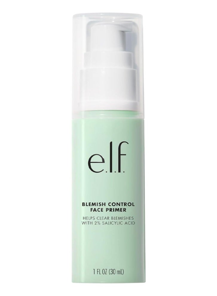 elf e.l.f. Face Primer for Blemish Control, Matte Finish, 1.06 fl oz - Image 1