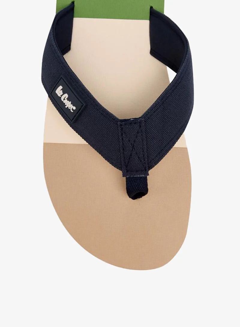 Lee Cooper NAVY Men Colourblock Flip Flops for Men | Best Price UAE
