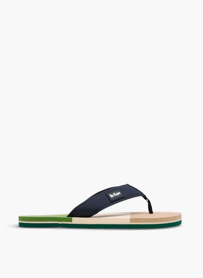 Lee Cooper Men Colourblock Flip Flops - Image 2