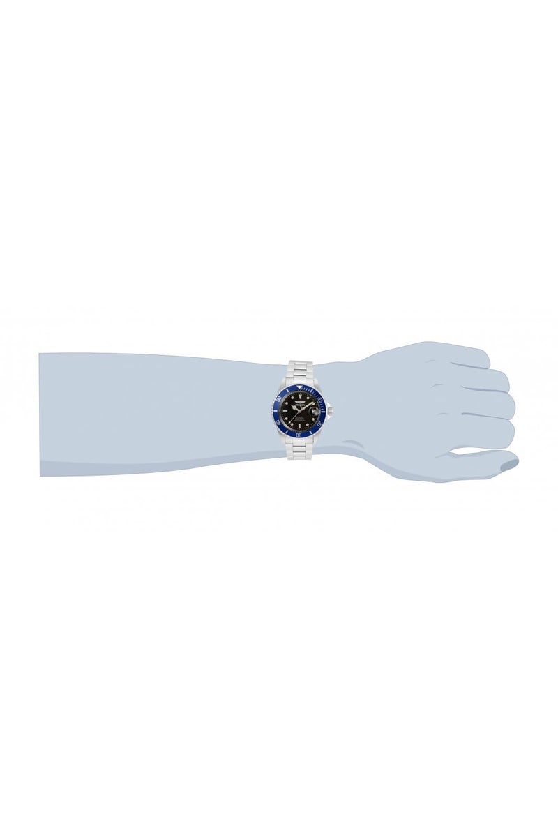 Invicta Men's Pro Diver 40mm Stainless Steel Automatic Watch, Silver (Model: 35694) - Image 5
