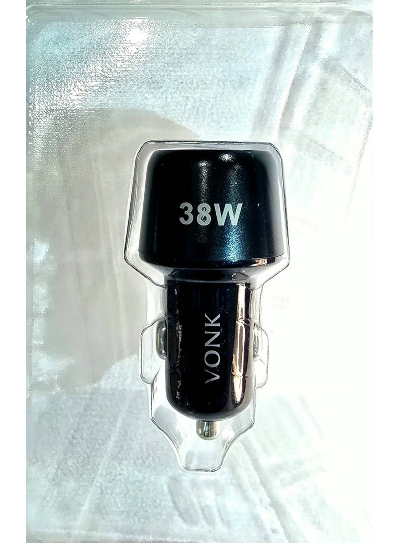 Vonk 38W Car Charger Supports Fast Charging - Image 2