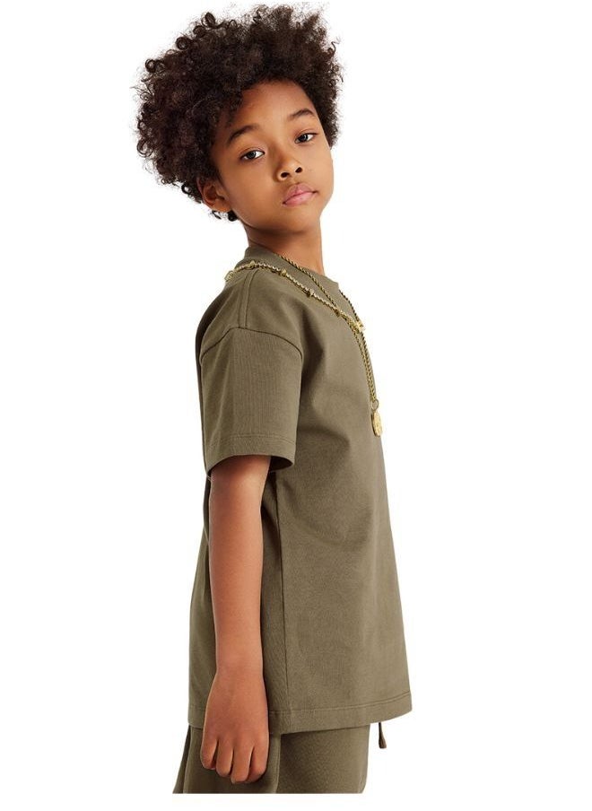 Kids Plain Oversize Short Sleeve T-shirt - pzsku/ZD468C4594820F0C5444CZ/45/_/1685019964/699c0d11-9341-446d-9eae-dab80baee71b