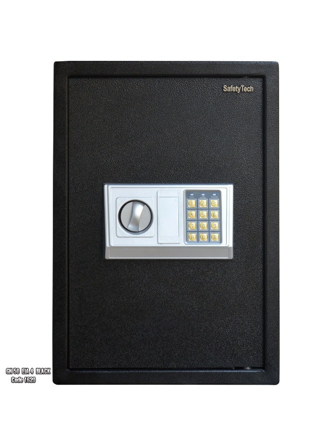 سيفتي تيك خزنة منزلية حديثة Safety Tech    نظام أمان رباعي،   3 مساحات تخزين، ضمان 5 سنوات GN 50 EIA4 - Image 2