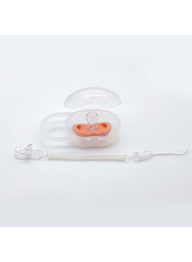 Flat Head Pacifier Manufacturers Directly Wide Mouth Apple Simulation Breast Milk Soft Real Baby