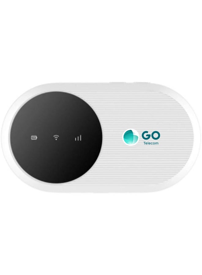 GO Telecom The ZTE U20s Pro MiFi device offers speeds up to 300 Mbps and comes with a 6-month subscription from Qoo. It works on STC towers. - Image 1