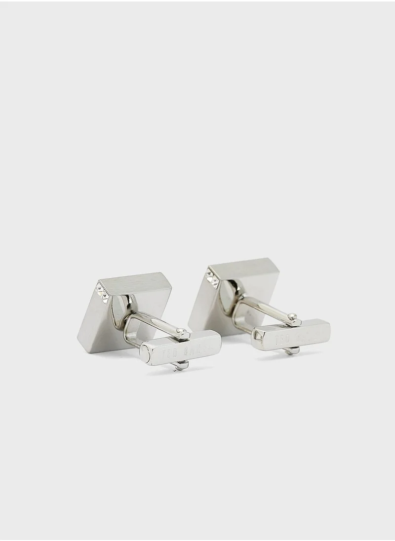 Ted Baker Cornerd Corner Crystal Block Cufflinks