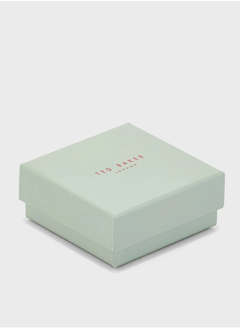 Ted Baker Cornerd Corner Crystal Block Cufflinks