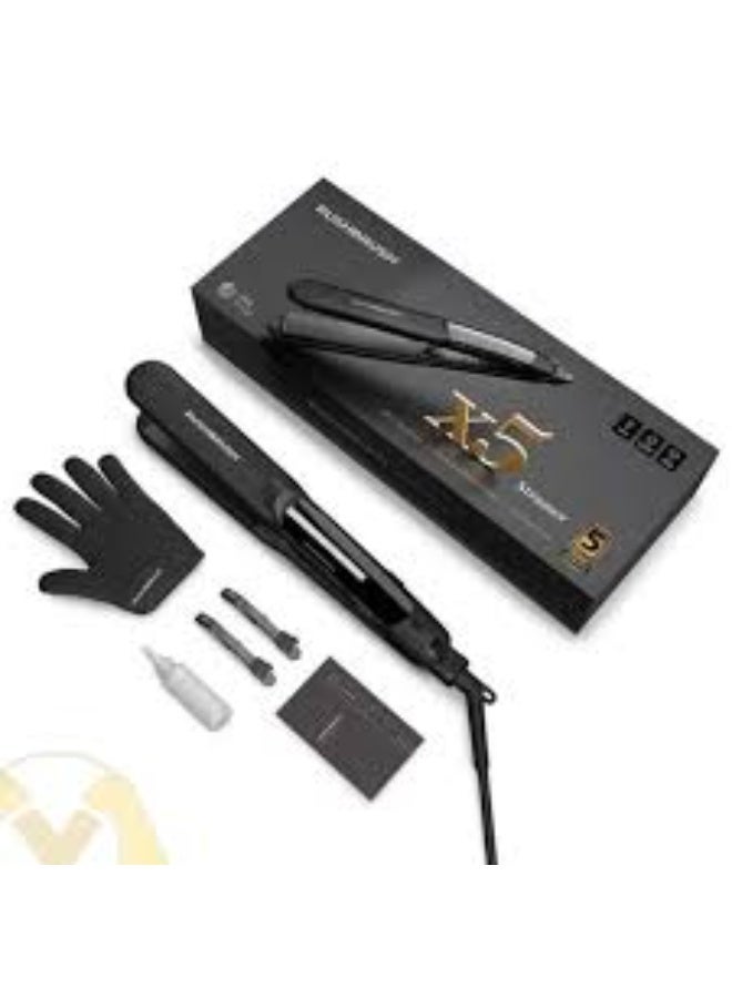 راش براش مكواة فرد الشعرRush Brush X5  - أسود - Image 2
