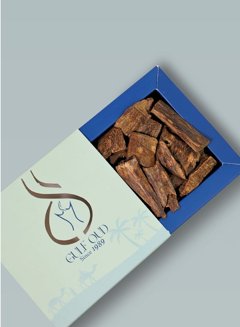 الخليج للعود عود صيني طبيعي دبل سوبر عود طبيعي 100٪ أجاروود أصلي عود فاخر قوي وثابت بخور عود - Image 1