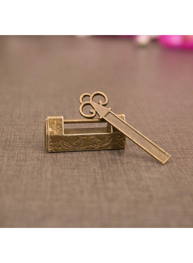 الأزرق جي دبليو أقفال العقعق العتيقة الصغيرة ، أقفال صغيرة ، أقفال الصناديق القديمة ، أقفال ، أقفال نحاسية قديمة ، أقفال أثاث قديمة - Image 2