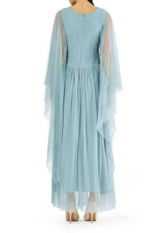 Amri Embroidered Tulle Dress