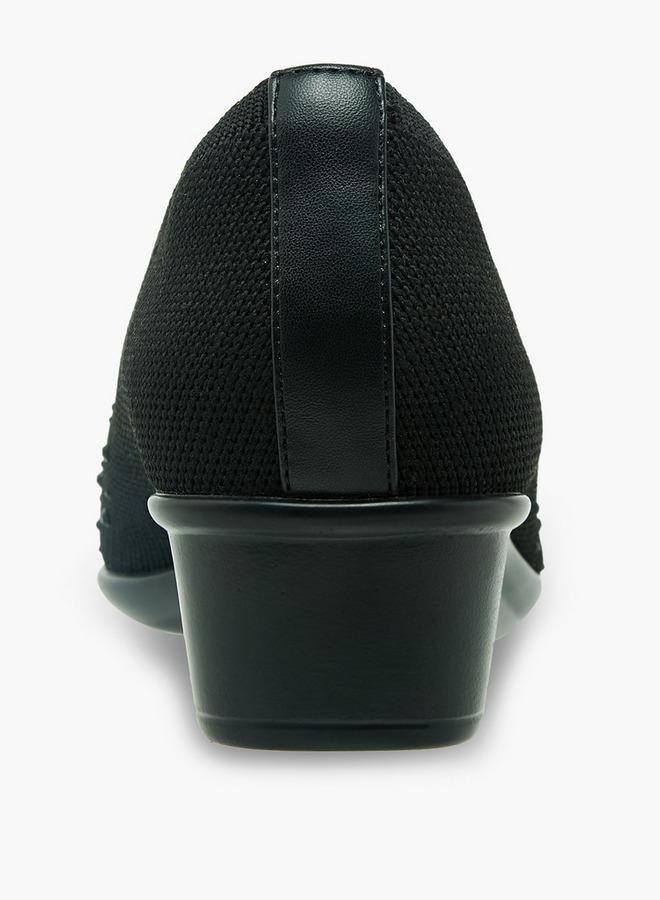 Flora Bella By Shoexpress Women Embellished Wedge Heel Shoes Ramadan Collection - Image 5