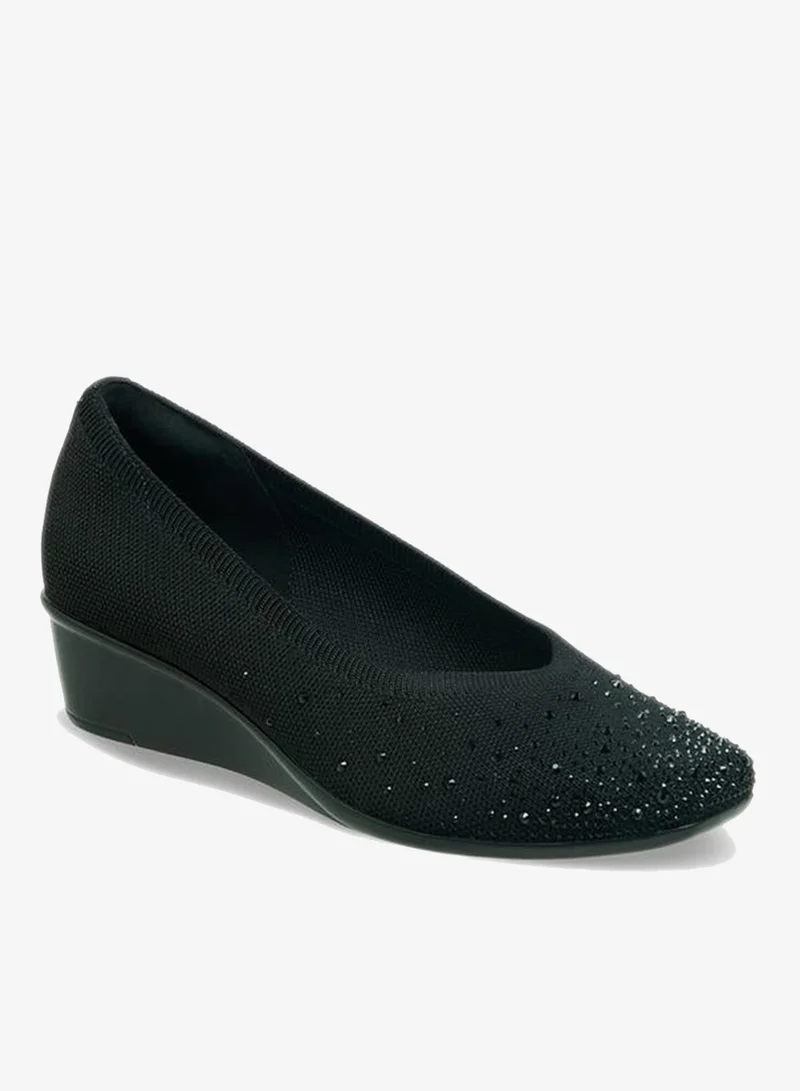 Flora Bella By Shoexpress Women Embellished Wedge Heel Shoes Ramadan Collection