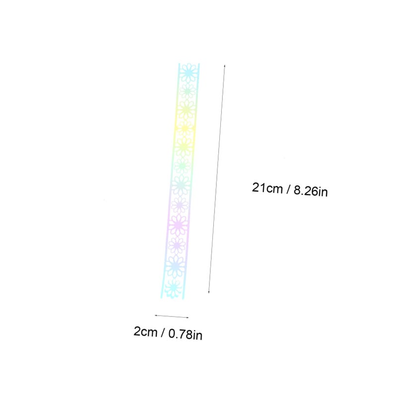 10Pcs Lace Stickers for Scrapbooking Journals DIY Craft Supplies Textured Decor - Image 3