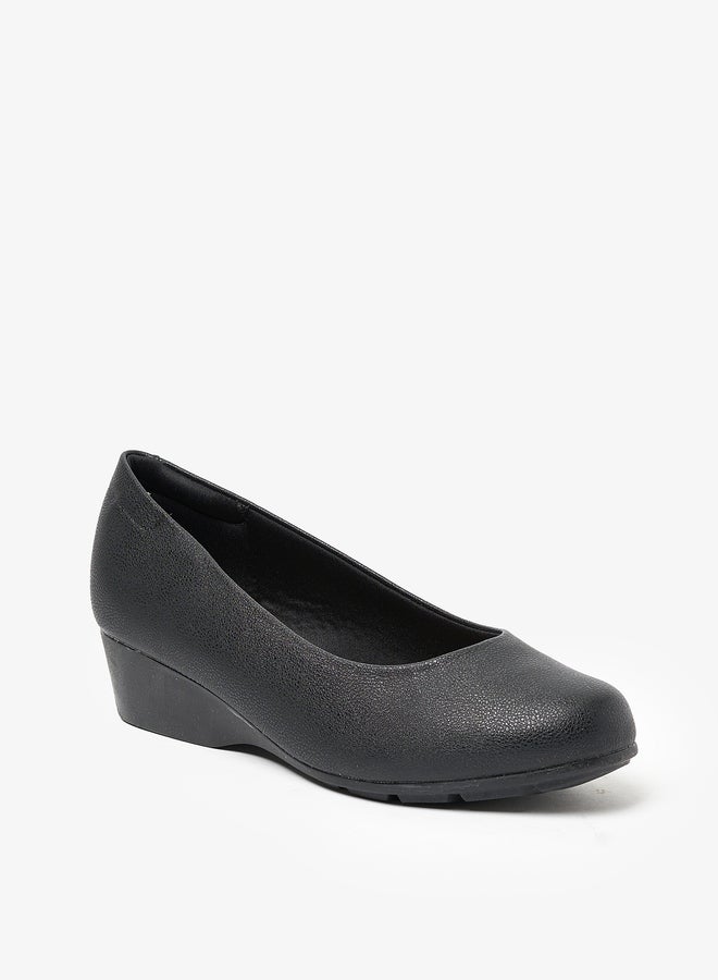 MODARE Solid Block Heel Shoes - Image 5