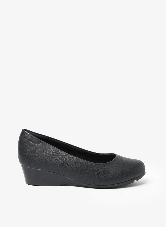 MODARE Solid Block Heel Shoes - Image 4