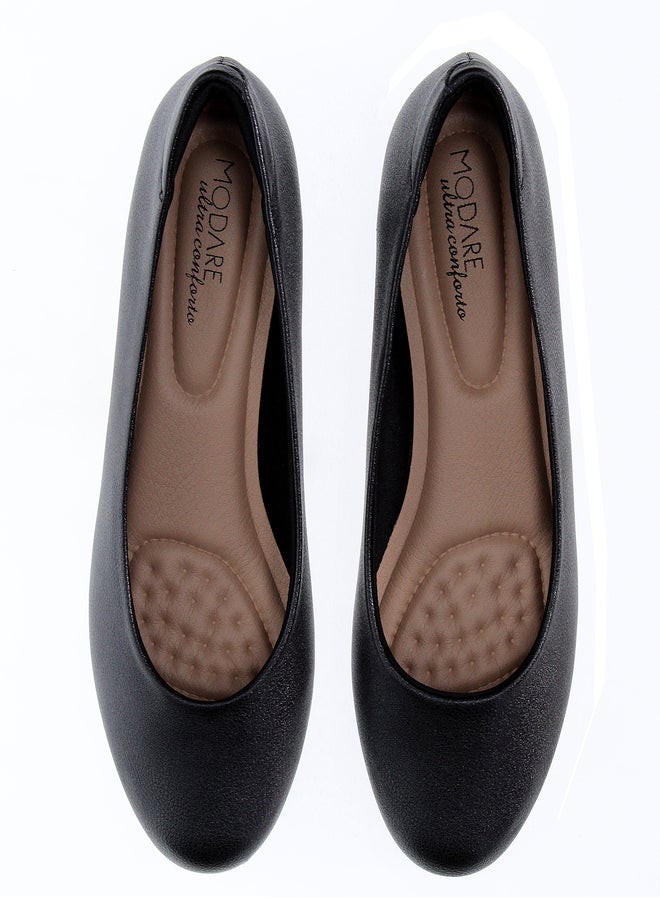 MODARE Solid Block Heel Shoes - Image 3