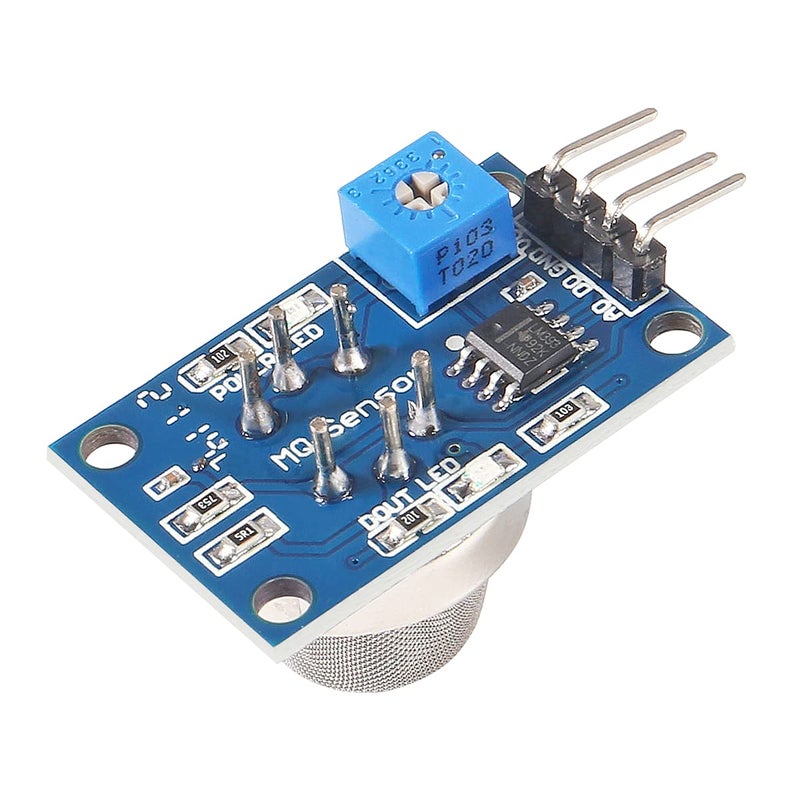 ACEIRMC 5pcs MQ5 MQ-5 Methane Natural Gas Sensor Shield Liquefied Electronic Detector Module for Arduino Raspberry Pi ESP8266 MQ5 5V DC (MQ-5) - Image 5