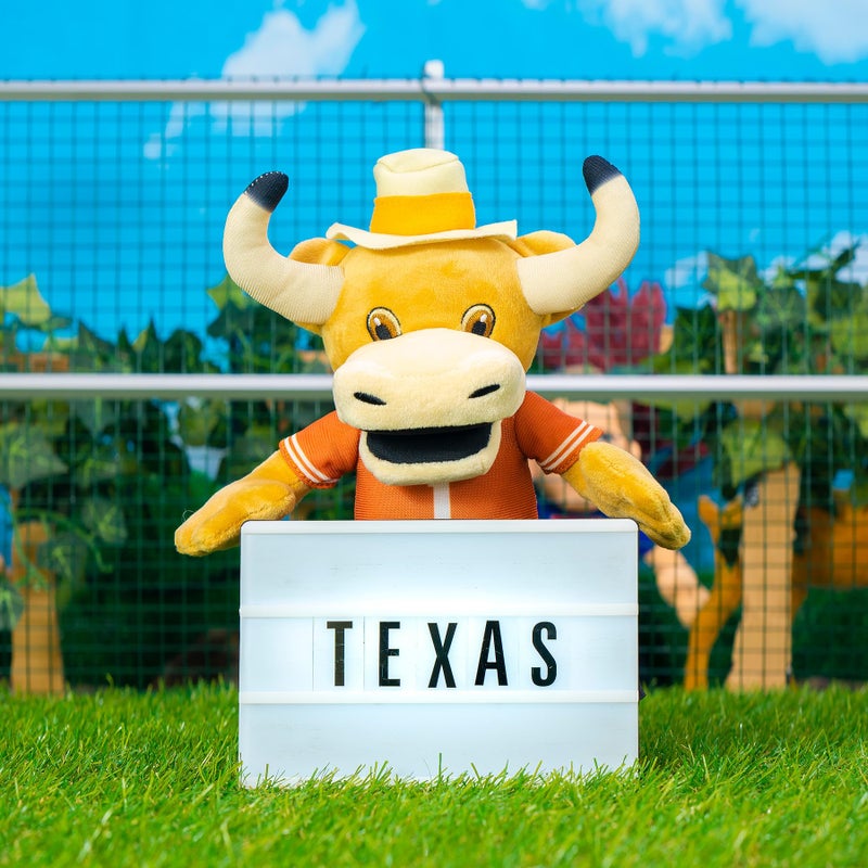 Bleacher Creatures Texas Longhorns Hook Em 10 Mascot Plush Figure  A Mascot for Play or Display - Image 3