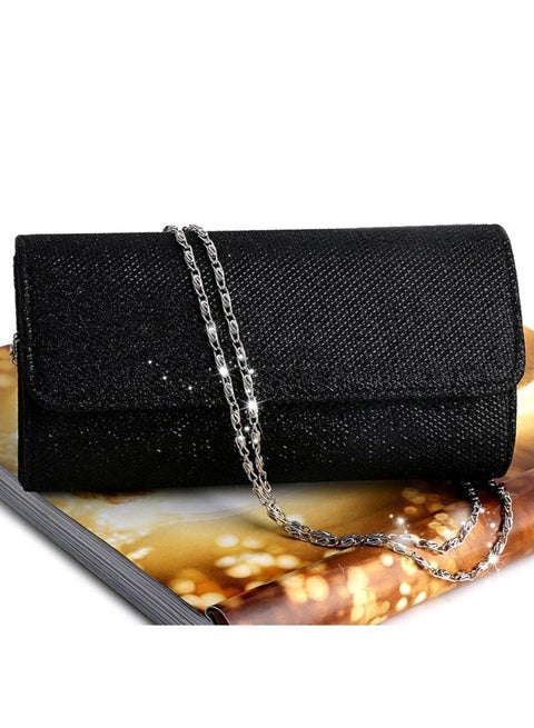 Elegant Women Soiree Handbag-Black MK