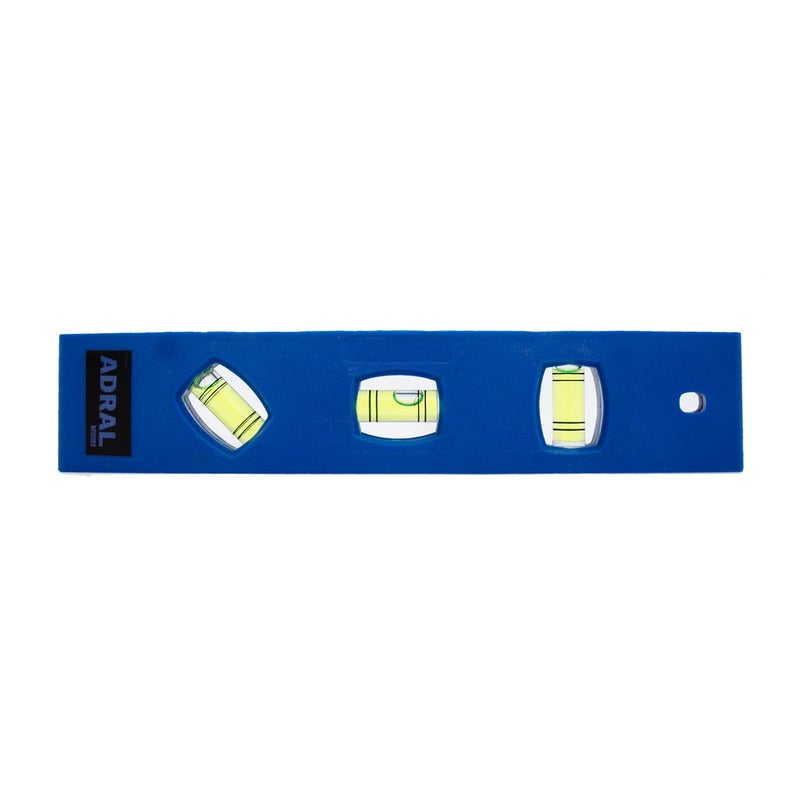 ADRAL 8 Inch Torpedo Spirit Level with 180°, 90° & 45° Vials | Pocket-Friendly Level Tool with Hanging Hole | Unbreakable ABS Plastic Body for Accurate Surface Alignment - Image 3