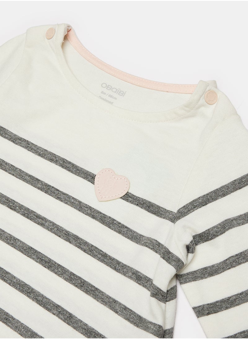 Okaidi OBaiBi By Okaidi Baby Girls Tshirt  - Image 3