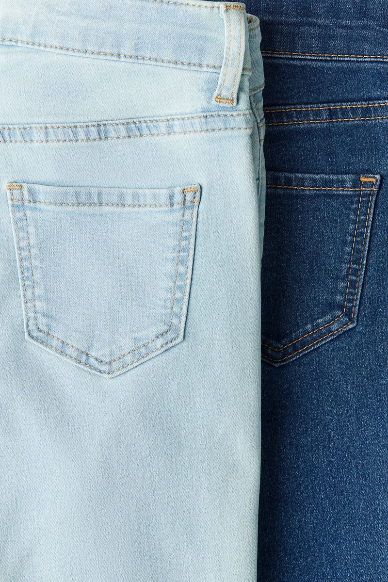 اتش اند ام جينز بقصة سكيني - عبوة من 2