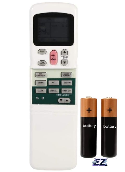 Professional Air Conditioner Remote Control R11 Replacement  R11CG/E R11HG-E R11HG/E R11HG/E R11HQ/E with battery