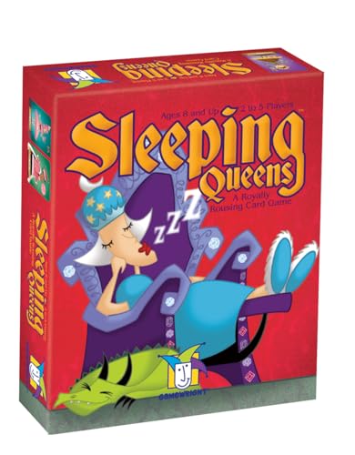 Gamewright لعبة بطاقات الملكات النائمات الممتعة للأطفال والعائلات رائعة للأطفال من عمر 8 سنوات و25 لاعب من جيمرايت - Image 1