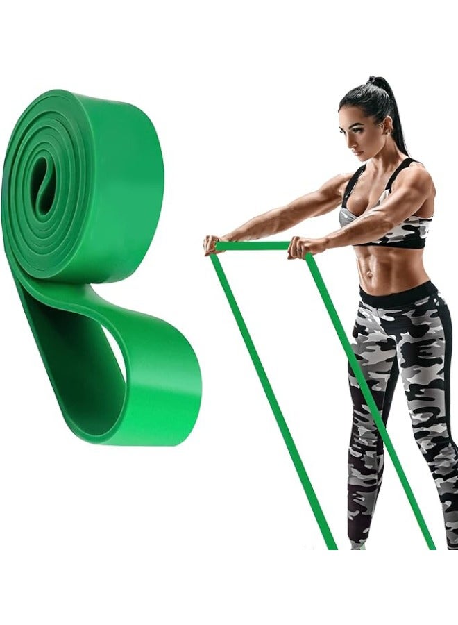 أشرطة مقاومة - شريط تمارين للمساعدة في السحب، شريط مقاومة للتمدد، أشرطة تمارين، أشرطة رفع القوة لتدريبات المقاومة، مثالية للتمارين المنزلية والعلاج الطبيعي (50-120 رطل). - Image 1