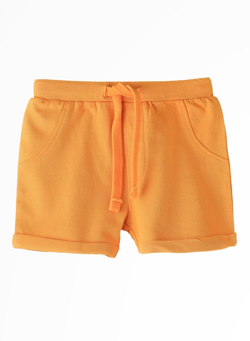 JAM Sunshine Adventures: Boys Tie-Waist Cotton Shorts Cool Comfort & Playtime Fun  - Image 1