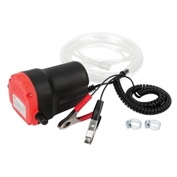 Performance Tool W54170 Oil Change Pump Extractor 12v 80W Oil Extractor Pump Diesel Fluid Transfer Pump, Oil Quick Changer for Car, Boat, Marine, Motorbike, Truck, RV, ATV - Image 1