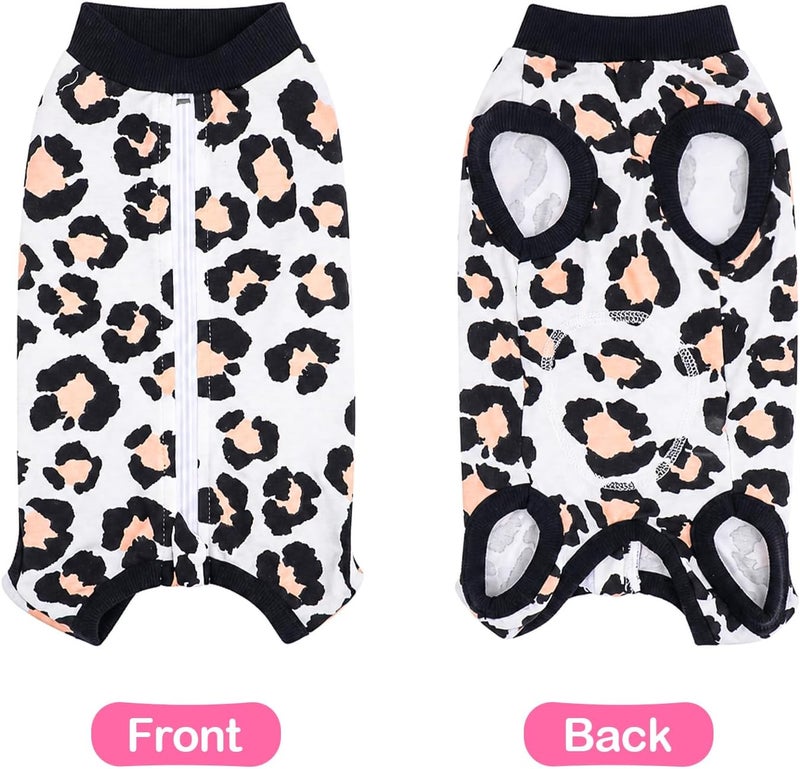 Coppthinktu Black Small Dog Surgery Recovery Suit for Dogs After Surgery, Dog Onesie Bodysuit Neuter Spay Puppy Suits, Male Female Post-Op Surgery Clothes Wounds E-Collar Cone Alternative Anti Licking - Image 5