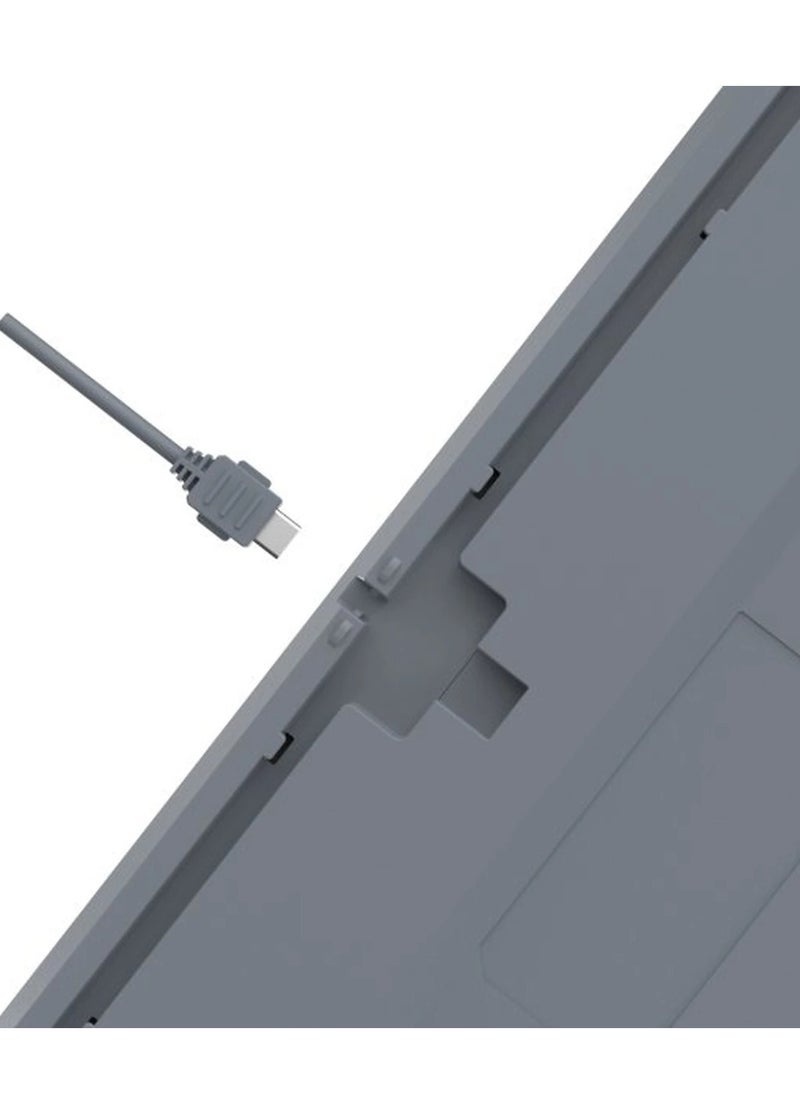 إيه 4 تيك لوحة مفاتيح ميكانيكية FS300 - مفتاح FS قابل للتبديل السريع (3 سنون / 5 سنون) - هيكل الحشية - إضاءة خلفية بيضاء - (AR / EN) 98 مفتاحًا - تبديل Windows / Mac - 4 ميجا بايت للماكرو / 1 مللي ثانية (البرمجيات)  - Image 5