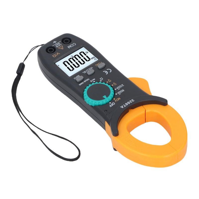 NJTY True RMS Clamp Meter 600A AC Current NCV Detection - Digital Multimeter with Backlit LCD Screen Flashlight for Automotive Industrial Household Use - Image 5