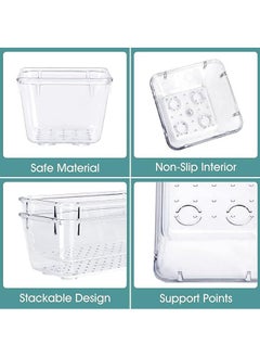 Arabest 30 PCS Clear Plastic Drawer Organizer Set, 5 Sizes Desk Drawer Divider Organizers and Storage Bins for Makeup, Jewelry, Gadgets for Kitchen, Bedroom, Bathroom, Office  - Image 3