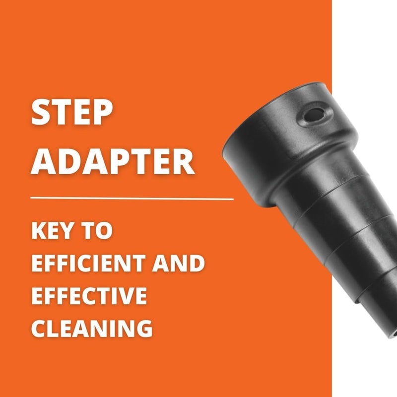 Fein 4-Step Adapter for Turbo Wet/Dry Dust Extractors - Versatile Hose Connector for Enhanced Tool Compatibility, Durable, Easy Installation - 31345079010 - Image 2
