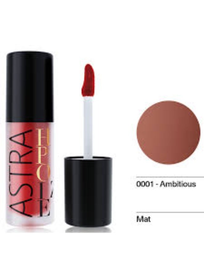 Astra Hypnotize Liquid Lipstick, 01 Matte Astra - Image 2