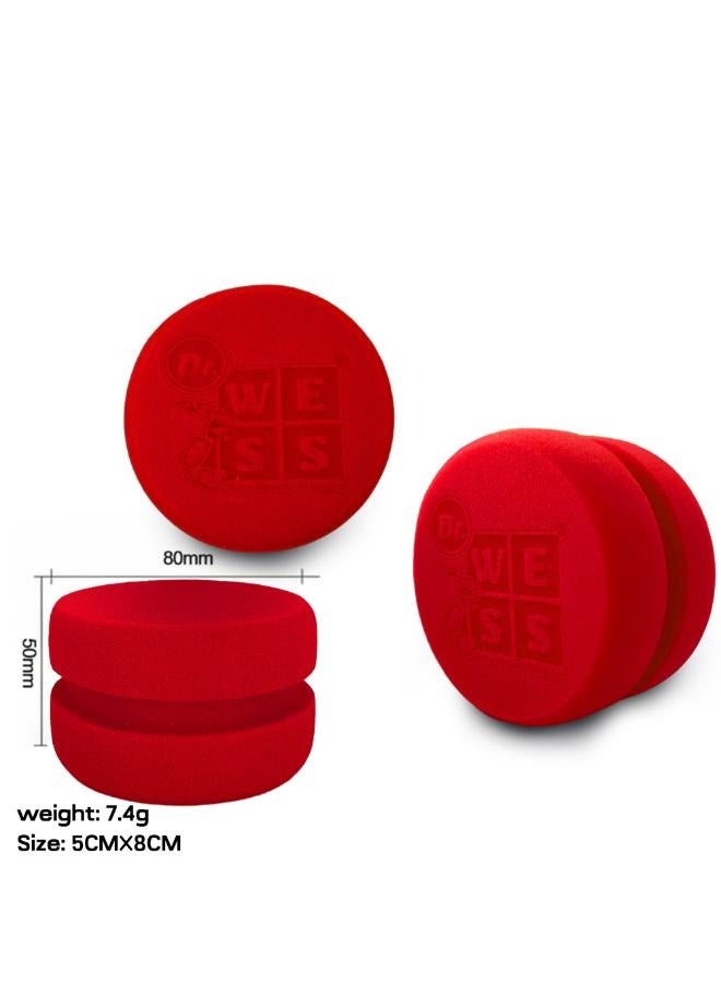 Dr.WESS Auto Beauty Products Dr. Wess Yoyowax sponge for car polishing Red