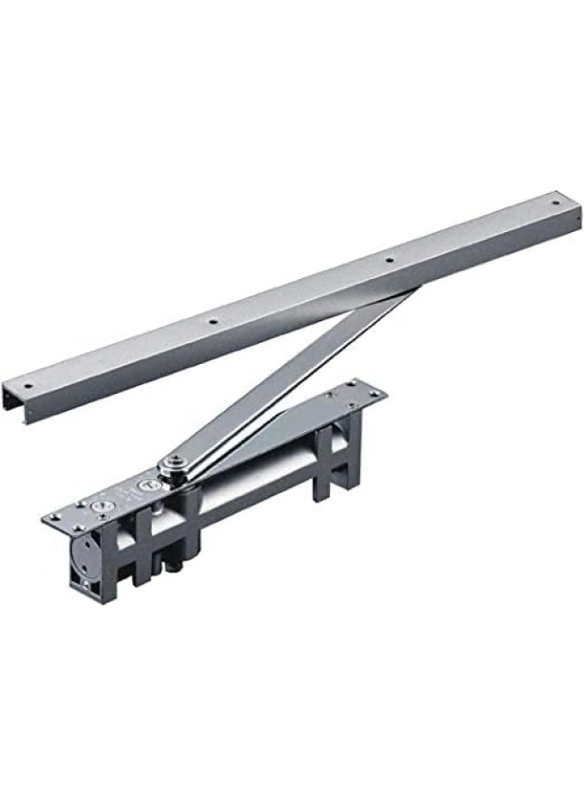 ROBUSTLINE Door Closer - Premium Quality - 5 Years Warranty - Multi Color And Capacity 6404 - Silver 60Kg - 80Kg 