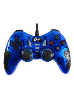 Zero Zero ZR-5001 GamePad Trubo Joystick USB 1.5 meter cable - Blue  - Image 1
