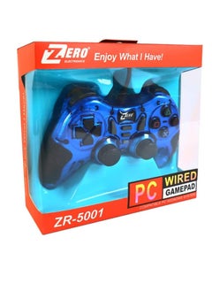Zero Zero ZR-5001 GamePad Trubo Joystick USB 1.5 meter cable - Blue  - Image 3