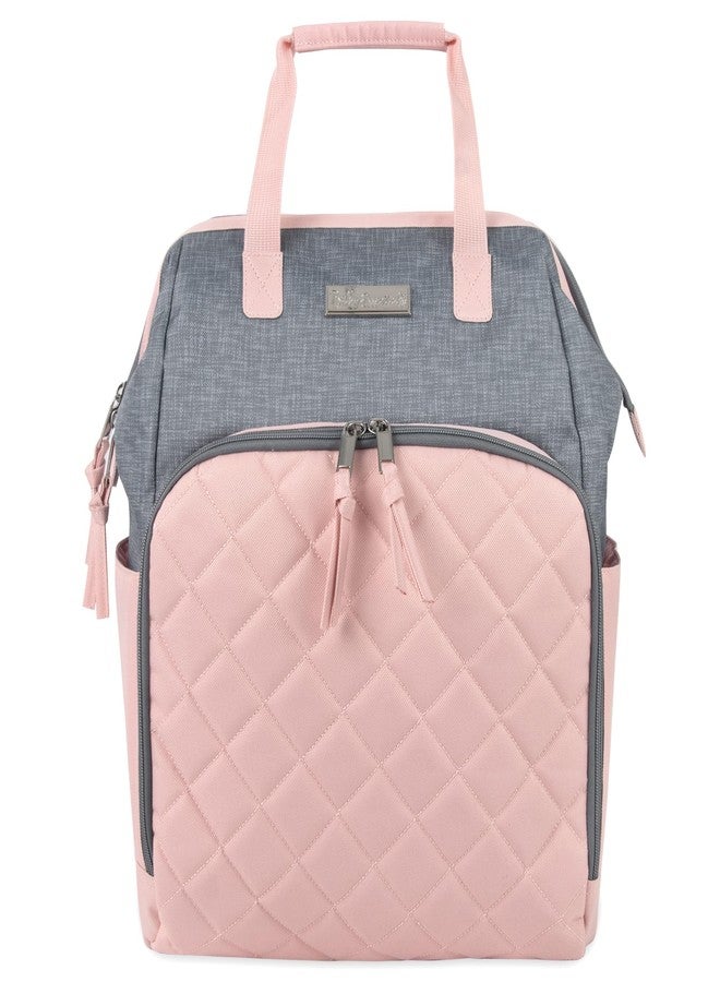 Baby Essentials Super Cooler Main Frame Diaper Backpack with Changing Pad, Stroller Straps, Insulated Bottle Compartment - Image 1