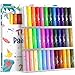 JUPITEARTH 36 Colors Tempera Paint Sticks with 120 PDF Coloring Pages and 30 Stickers Quick Drying Smooth NonToxic and Washable Paint Sticks for Kids Drawing on Pumpkin Wood Rock Glass - Image 3