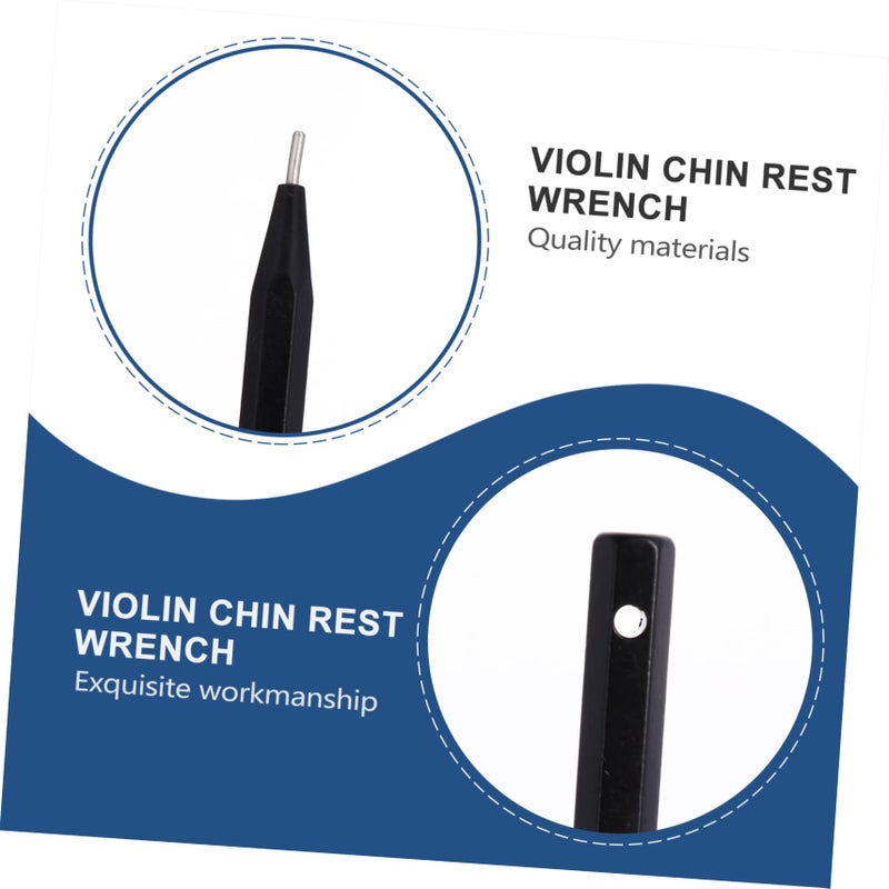 2 Pack Alloy Violin Chin Rest Wrench Tool Easy Repair Maintenance Essential Musician Accessory - Image 4