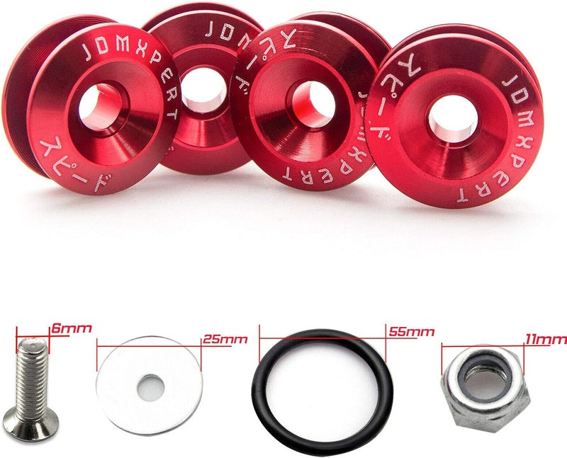 Xotic Tech JDM Quick Release Fasteners for Car Bumpers - Image 3