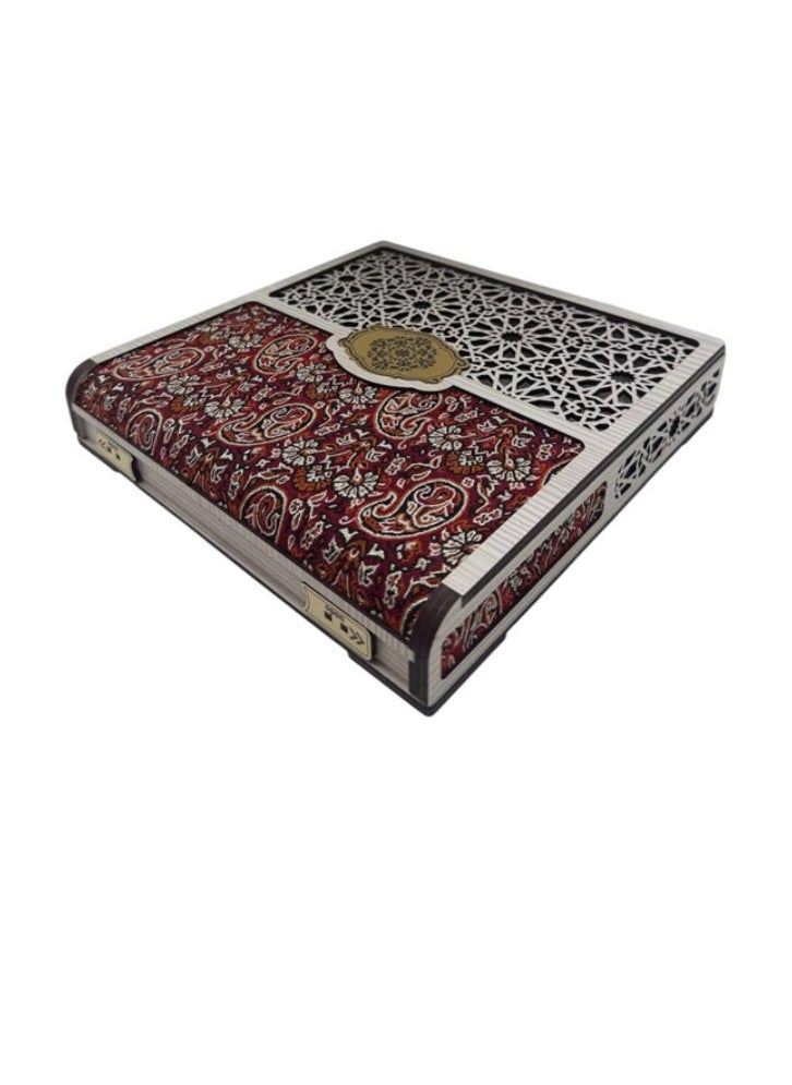 Joza Box L223TB - Wooden Gift Box - for nuts , dry fruit , sweets , dates and other food stuff  - Image 1