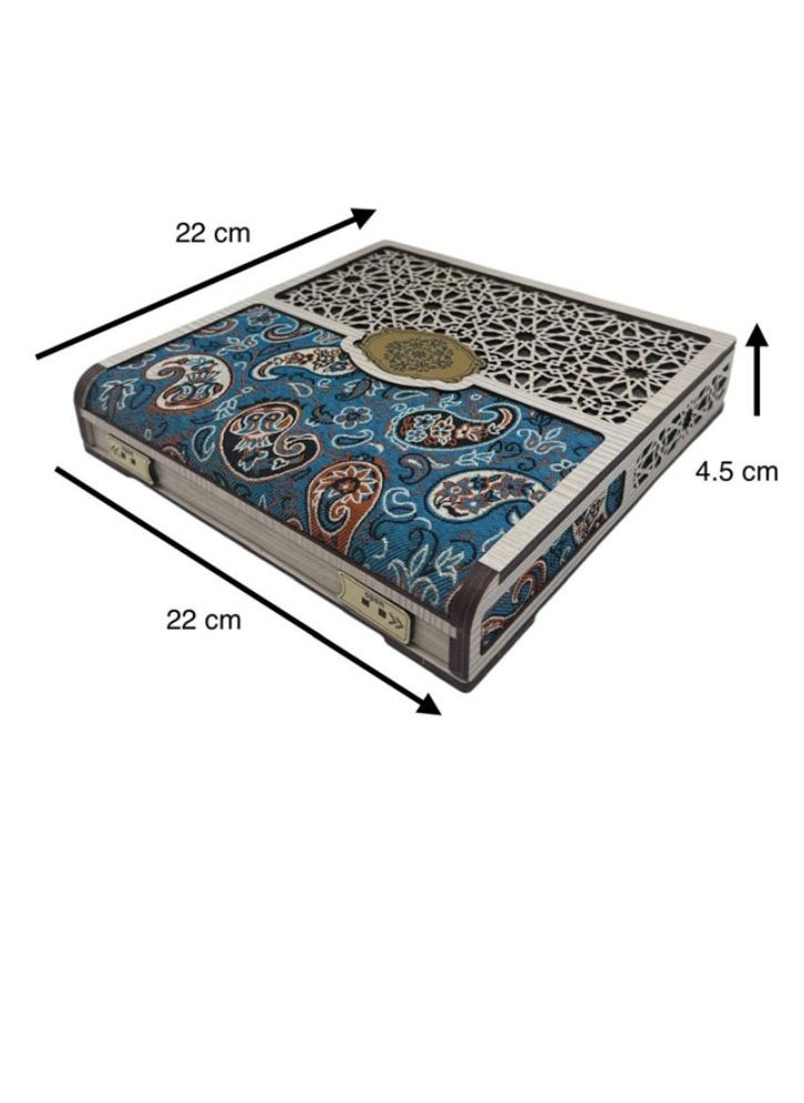 Joza Box L223TB - Wooden Gift Box - for nuts , dry fruit , sweets , dates and other food stuff  - Image 3