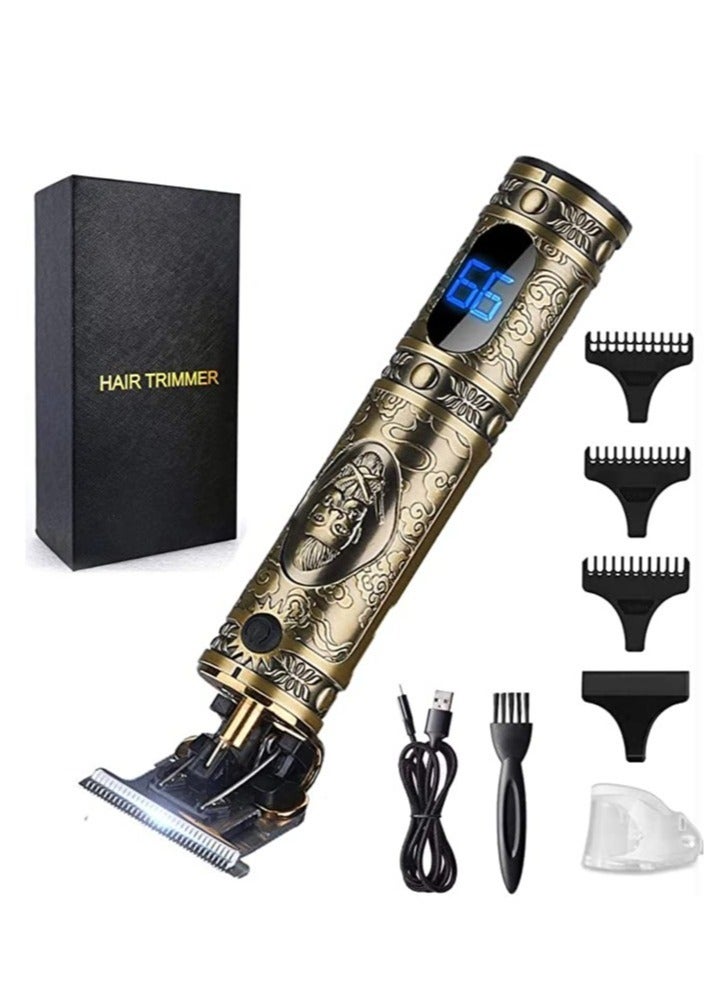 ELTRAZONE Men's Clipper Cordless Hair Clippers, Beard Trimmer Hair Clippers for Men, Professional Cordless Hair Trimmer Precision T-Bladeds - Image 1